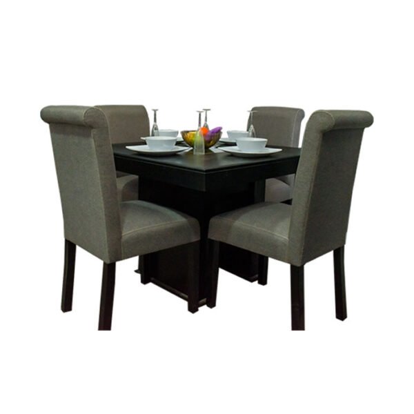 COMEDOR EQUILIBRIO 4 SILLAS CUADRADO 1.1M X 1.1M